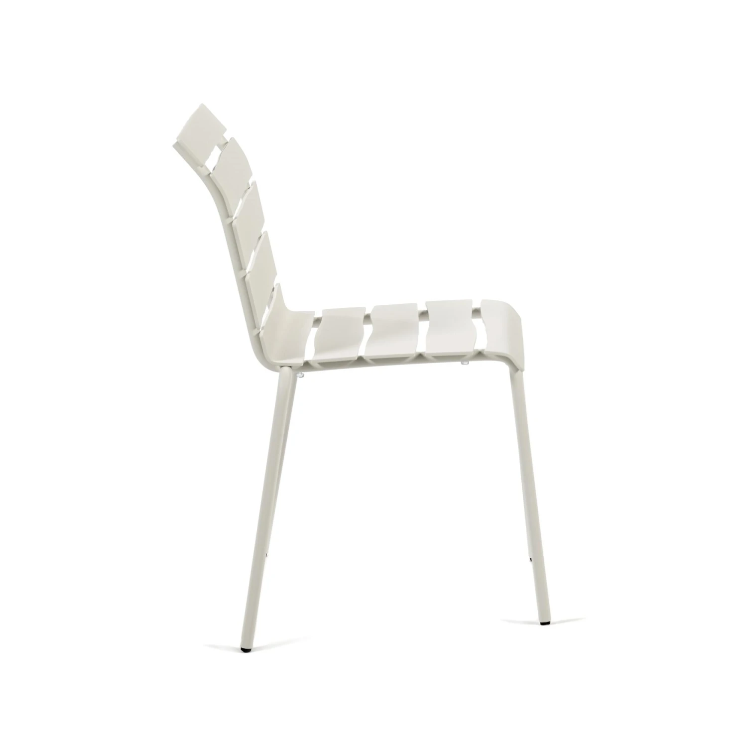 Valerie Objects Aligned Outdoor Dining Chair White - Image 4