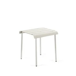 Valerie Objects Aligned Outdoor Stool Off-White