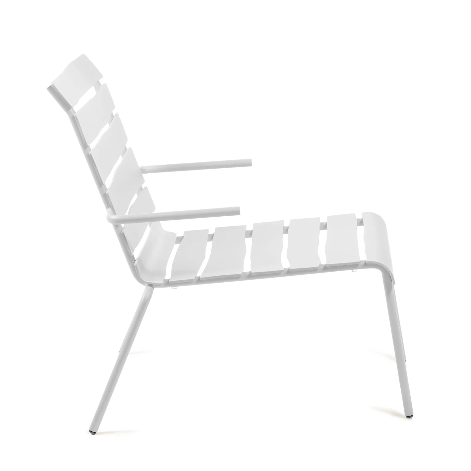 Valerie Objects Aligned Outdoor Armchair Off-White - Image 3