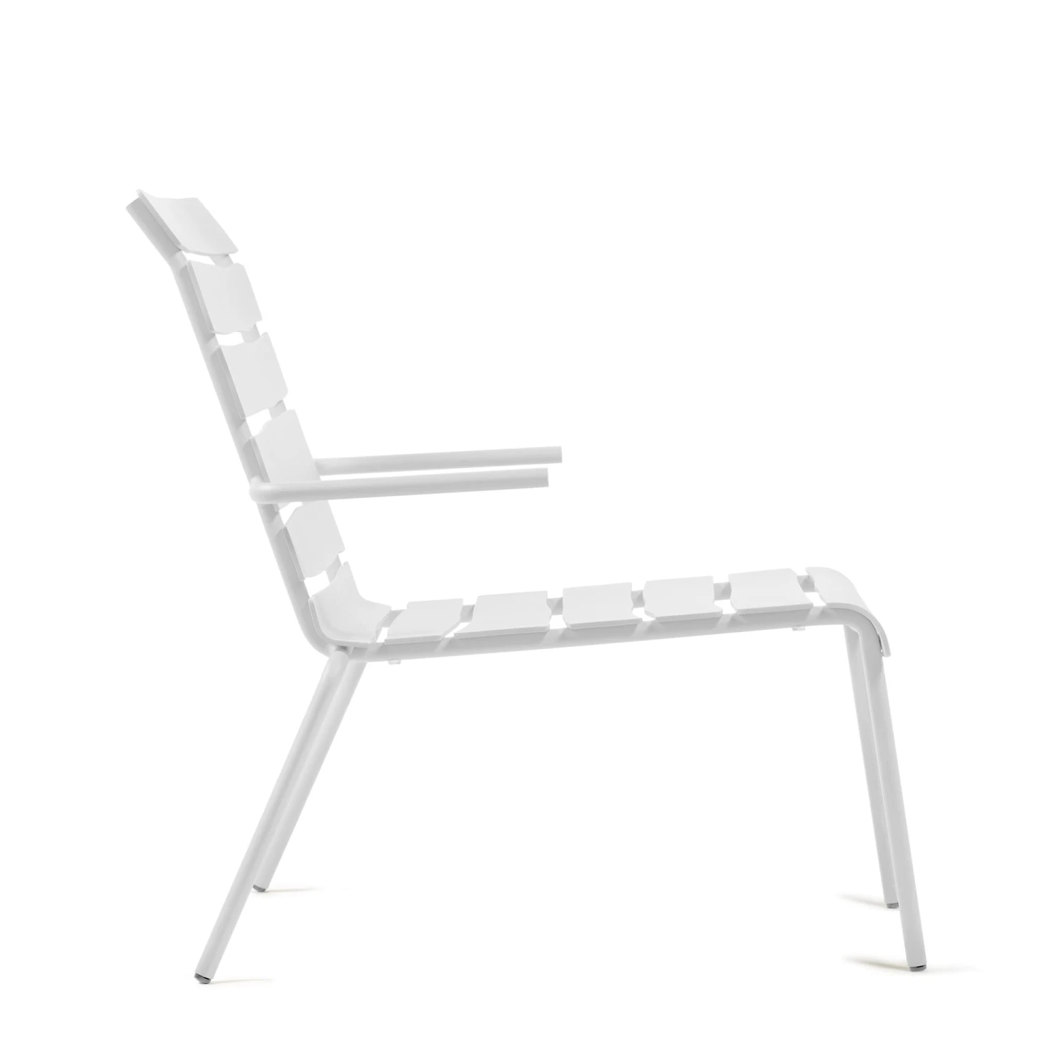 Valerie Objects Aligned Outdoor Armchair Off-White - Image 4