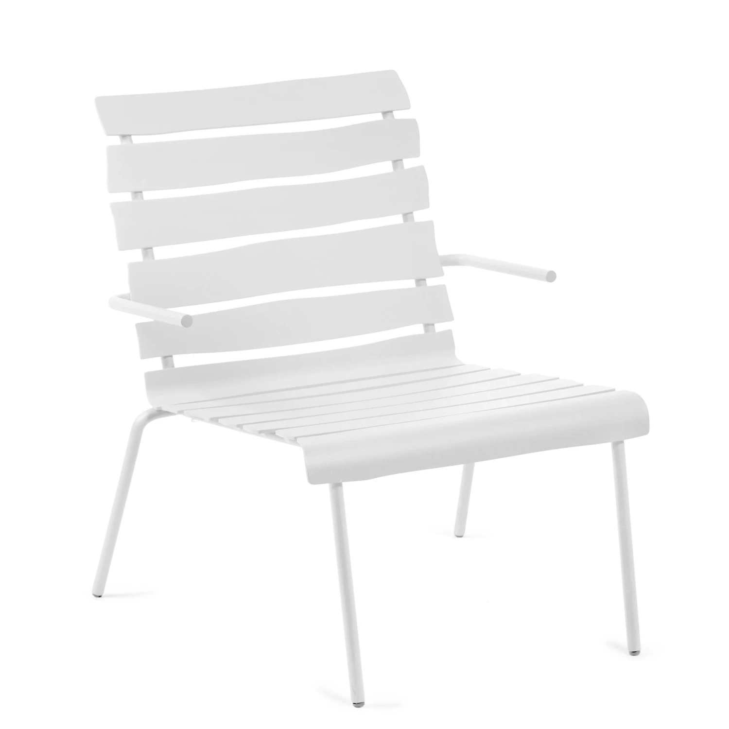 Valerie Objects Aligned Outdoor Armchair Off-White - Image 5