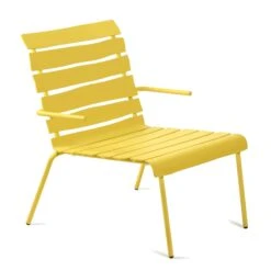 Valerie Objects Aligned Outdoor Armchair Yellow