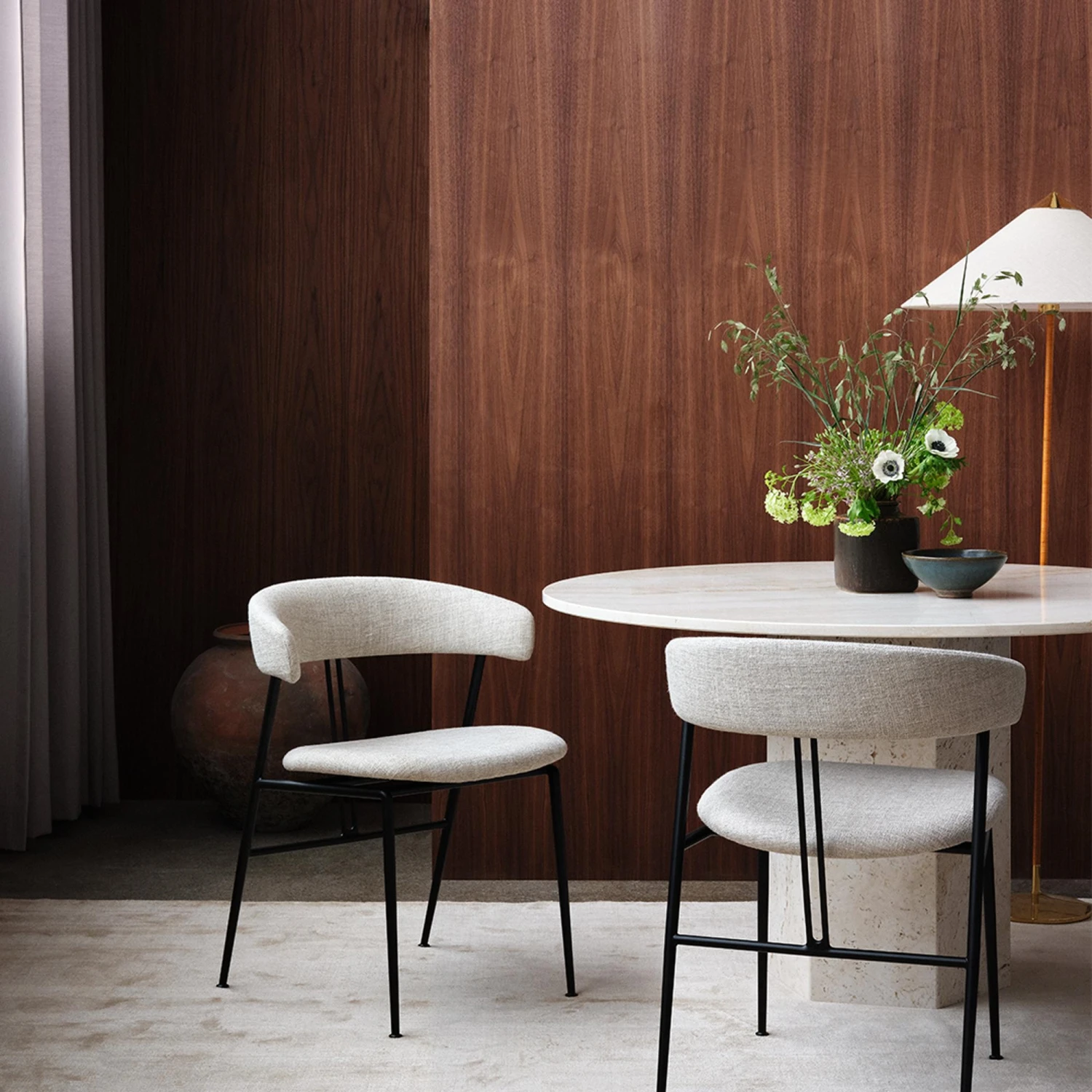 GUBI Violin Dining Chair Hallingdal 65 173 - Image 4