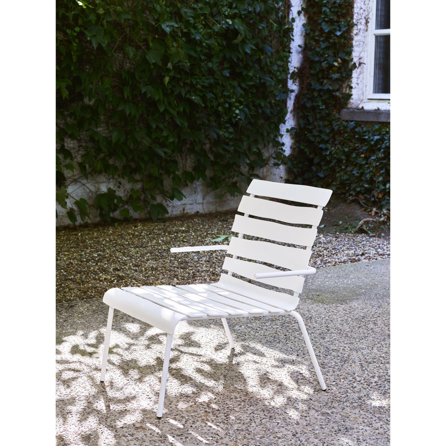 Valerie Objects Aligned Outdoor Armchair Off-White - Image 6